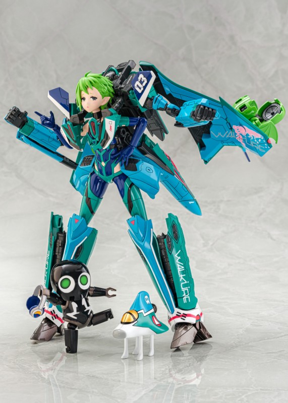 Macross Delta - Reina Prowler - VF-31A Kairos (Normal) - Aoshima Character Kit Selection (MC-15) - V.F.G. - 3